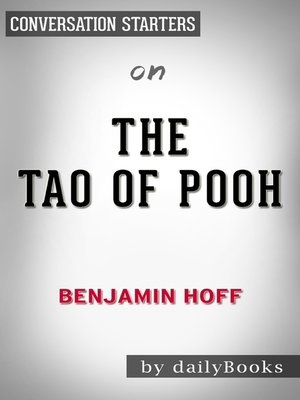 cover image of The Tao of Pooh by Benjamin Hoff / Conversation Starters